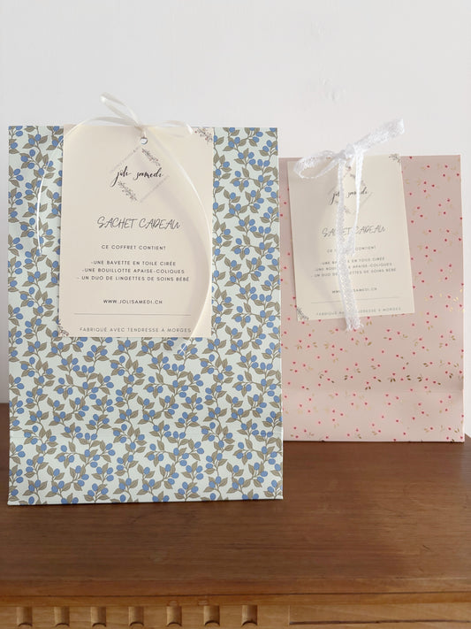 Grande pochette cadeaux de naissance