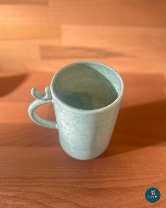 Grande tasse en céramique - Menthe