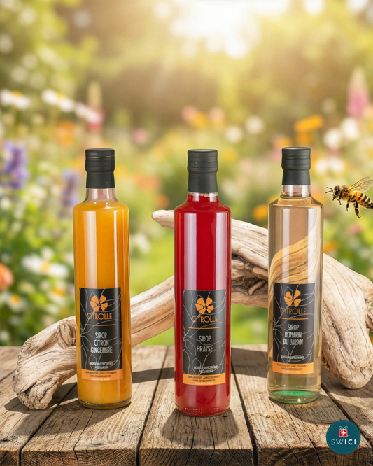 Coffret 3 sirops artisanaux