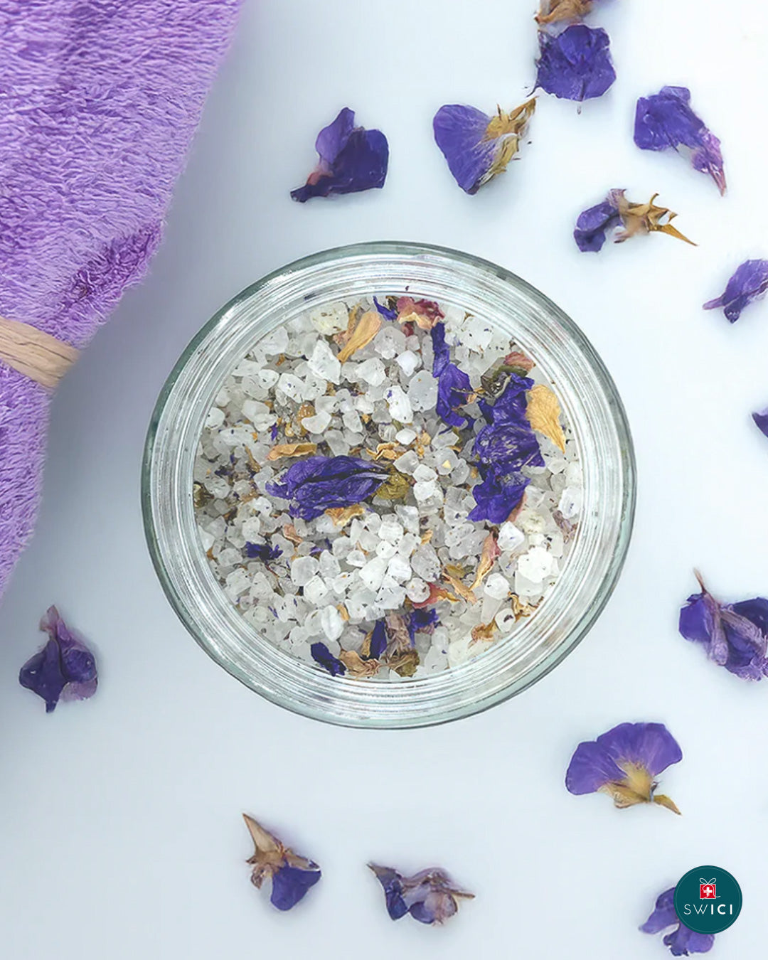 Relaxation Kit – Bath Salt &amp; Flower Mask