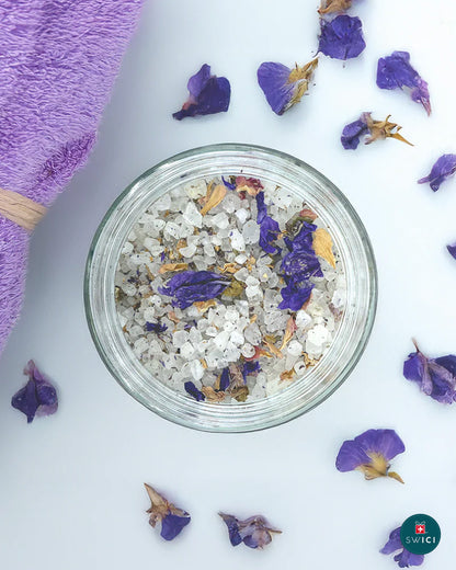 Relaxation Kit – Bath Salt &amp; Flower Mask