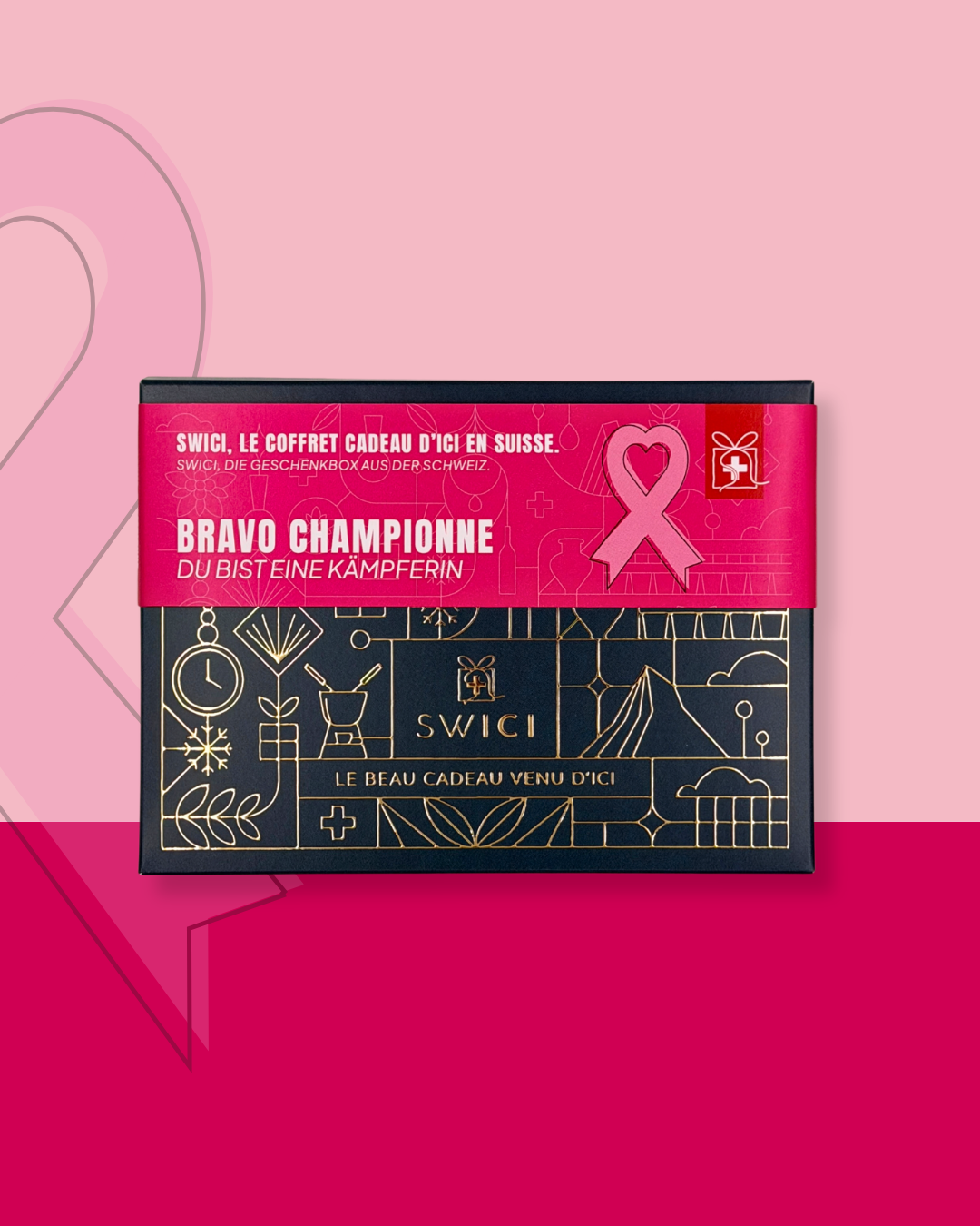 Geschenkgutschein "BRAVO CHAMPIONNE" │ 5 % werden an die Krebsliga Schweiz gespendet.