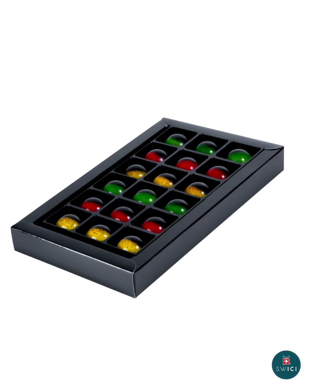 Boîte de dômes caramel