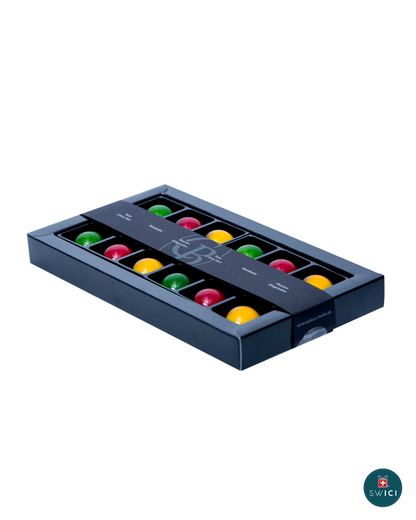 Boîte de dômes caramel