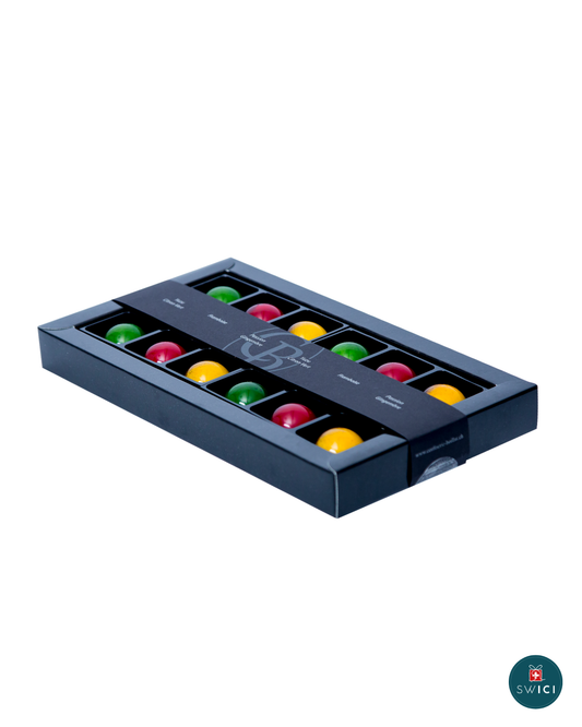 Boîte de dômes caramel