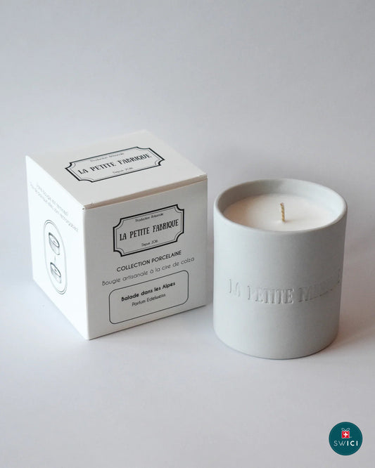 Porcelain collection candle - Walk in the Alps