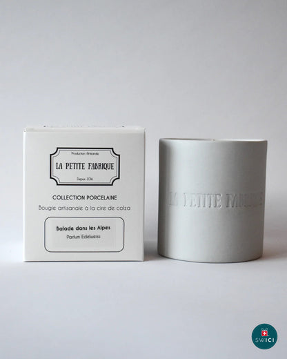 Porcelain collection candle - Walk in the Alps