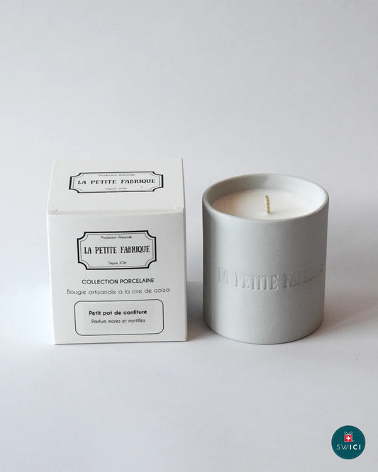 Porcelain collection candle - Small Jam Pot