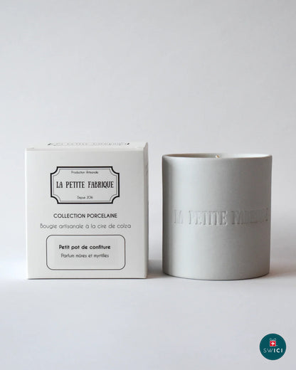 Porcelain collection candle - Small Jam Pot