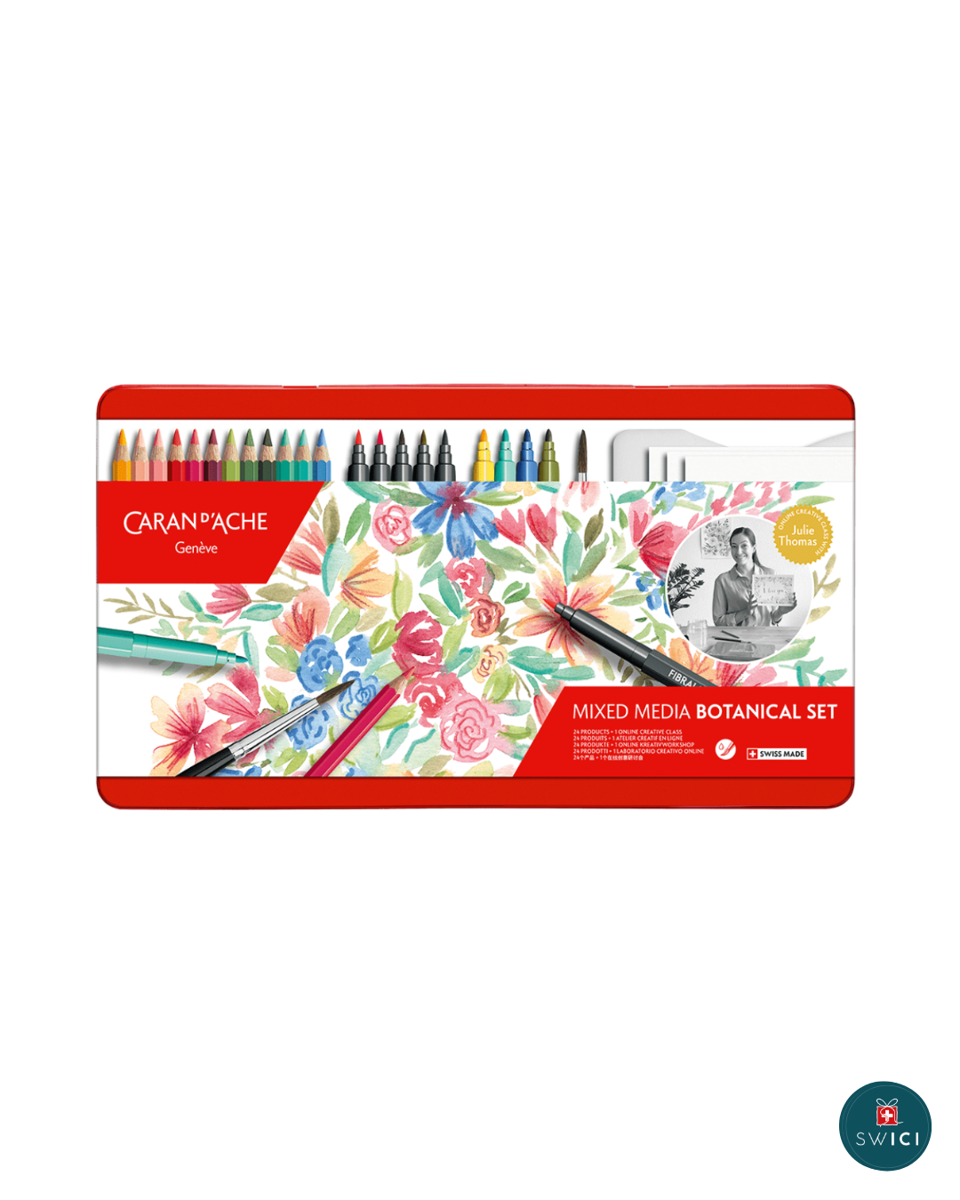 Julie Thomas 24-Piece Botanical Creative Set &amp; 1 Online Course