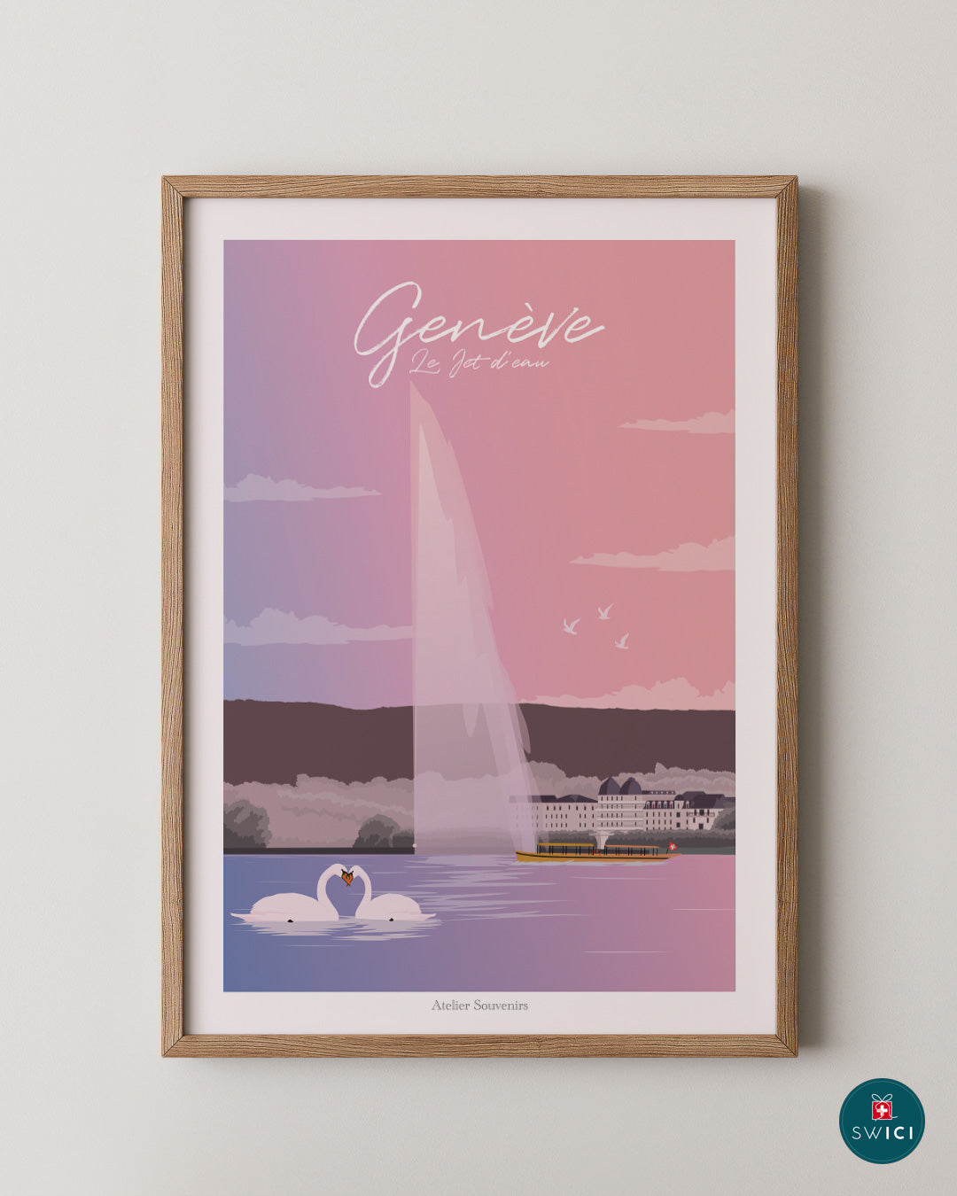 Geneva Poster - Water Jet