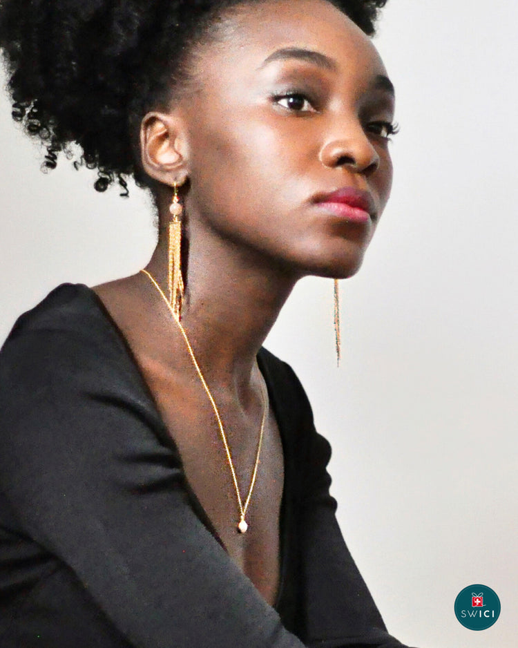 Boucles d'oreilles Cascades