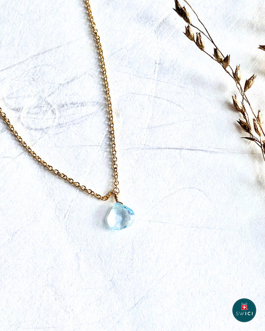 Aquamarine Lucky Necklace