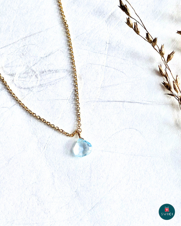 Aquamarine Lucky Necklace