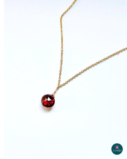 Garnet Luck Necklace