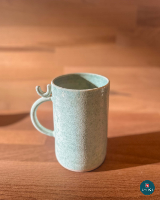 Grande tasse en céramique - Menthe