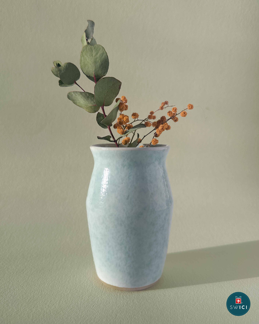 Petit vase en céramique - Menthe