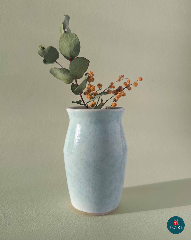 Petit vase en céramique - Menthe